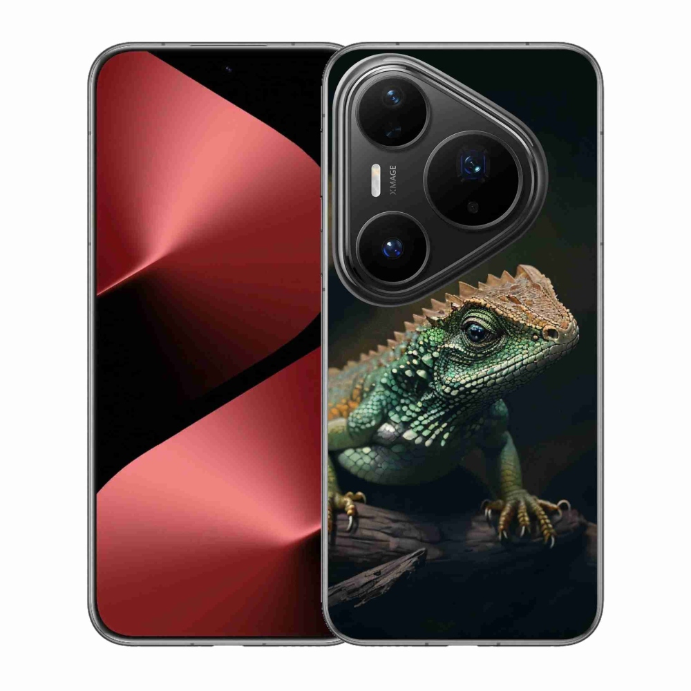 Gélový kryt mmCase na Huawei Pura 80 Pro - jašter