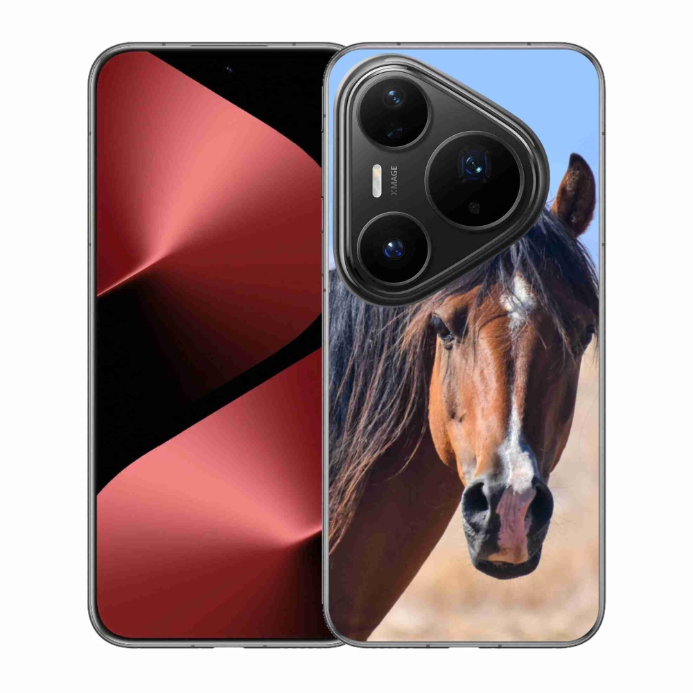 Gélový kryt mmCase na Huawei Pura 80 Pro - pokojný kôň
