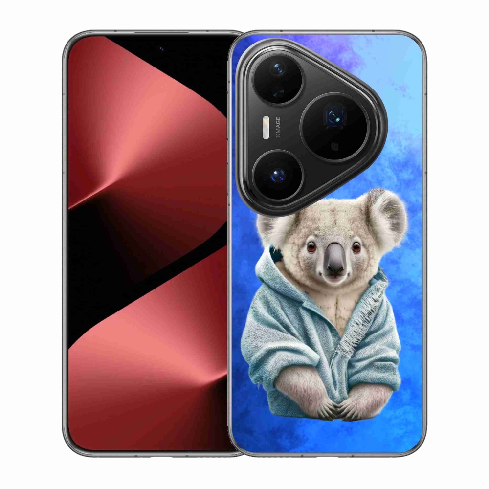 Gélový kryt mmCase na Huawei Pura 80 Pro - koala vo svetri