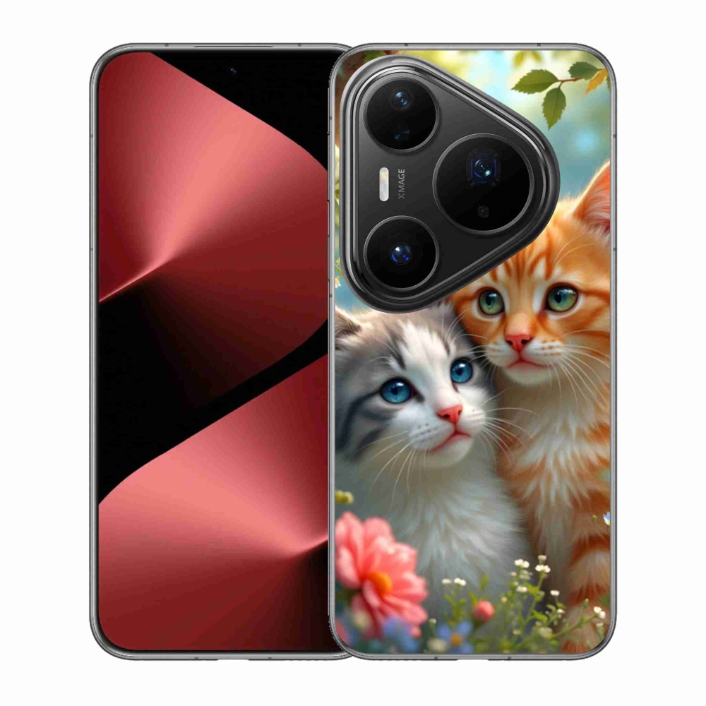 Gélový kryt mmCase na Huawei Pura 80 Pro - mačacia láska 2