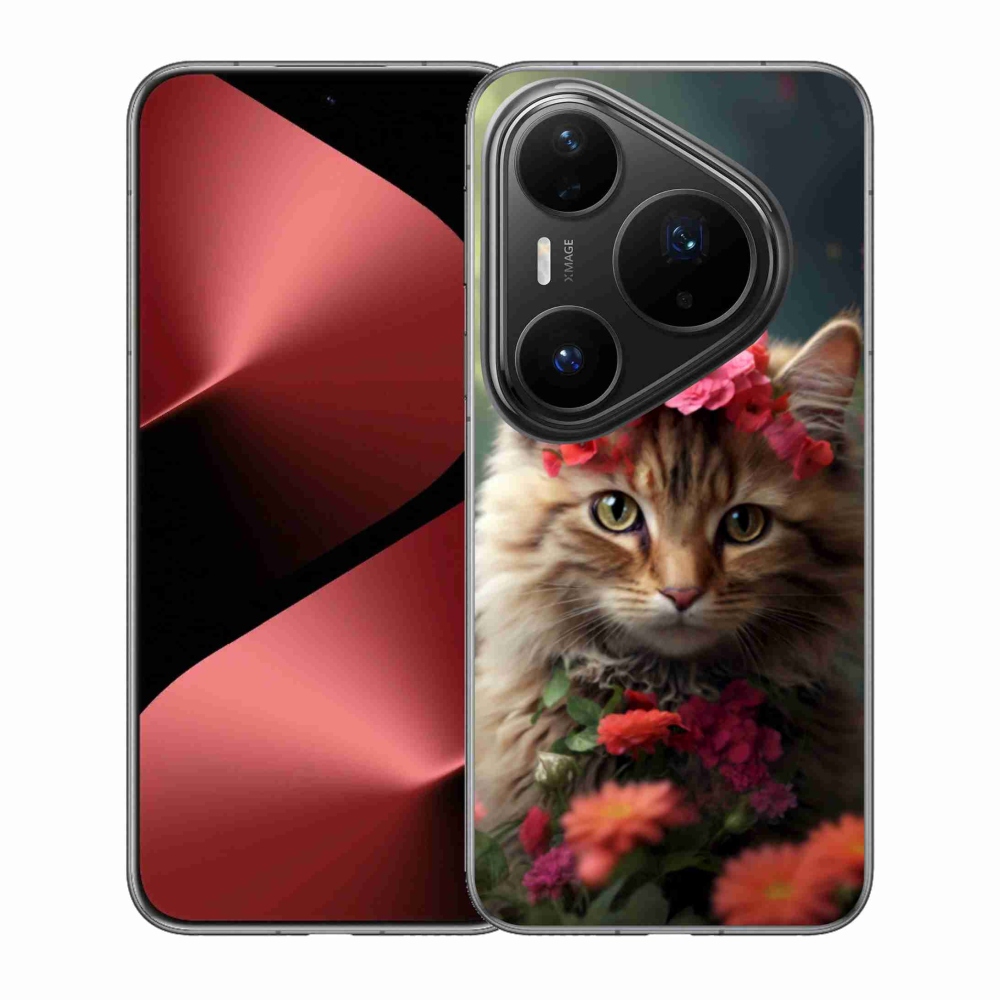 Gélový kryt mmCase na Huawei Pura 80 Pro - mačacia princezná