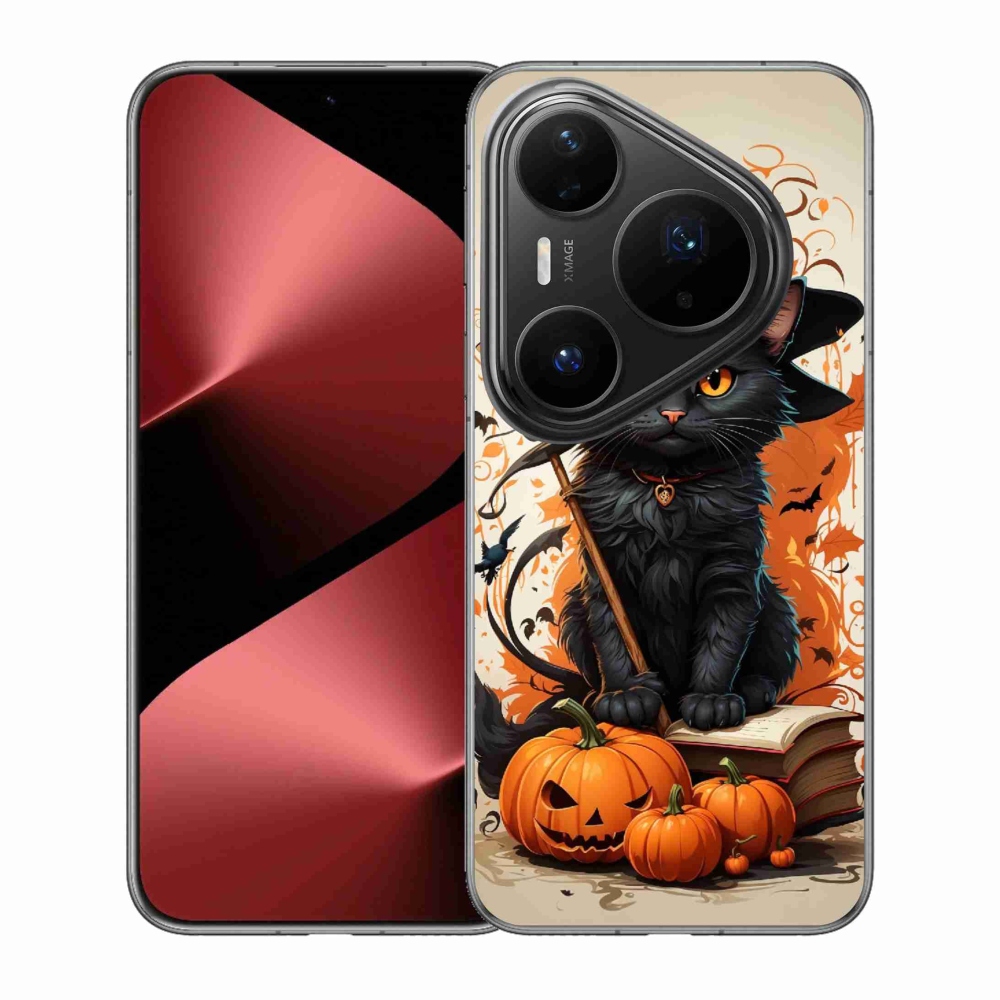 Gélový kryt mmCase na Huawei Pura 80 Pro - kocúr čarodejník