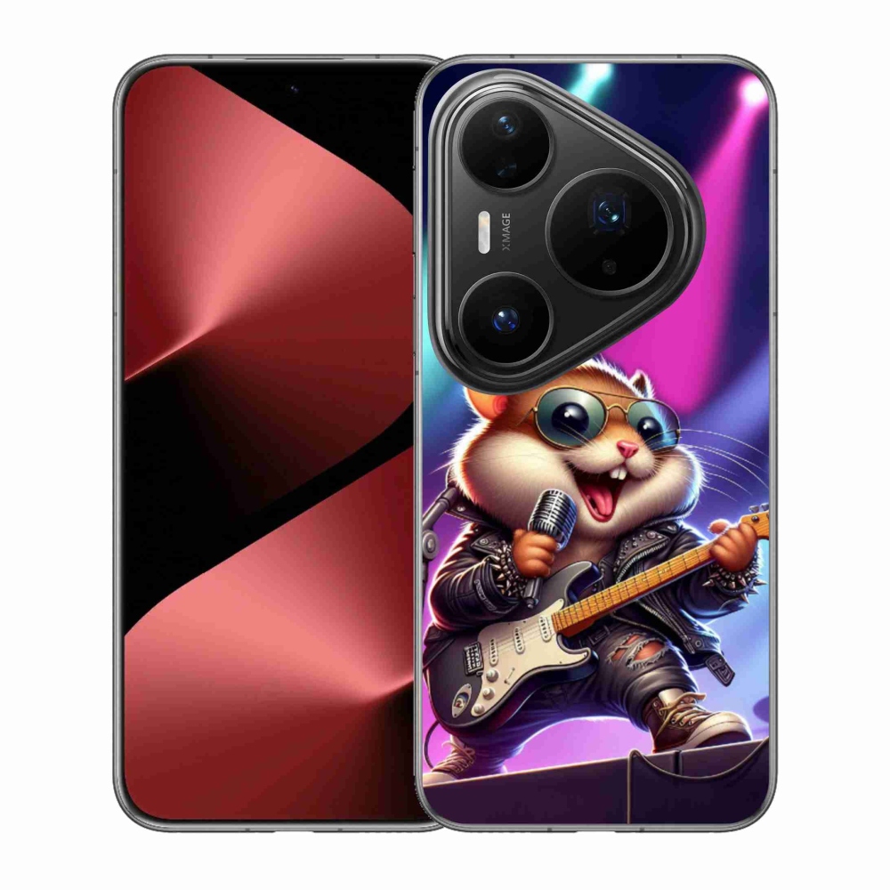 Gélový kryt mmCase na Huawei Pura 80 Pro - škrečok rocker