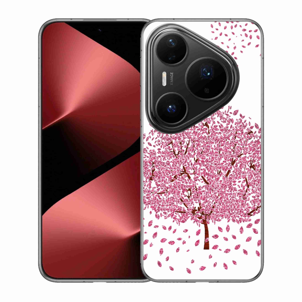 Gélový kryt mmCase na Huawei Pura 80 Pro - kreslený strom s listami
