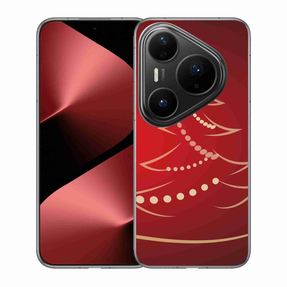 Gélový kryt mmCase na Huawei Pura 80 Pro - kreslený vianočný stromček