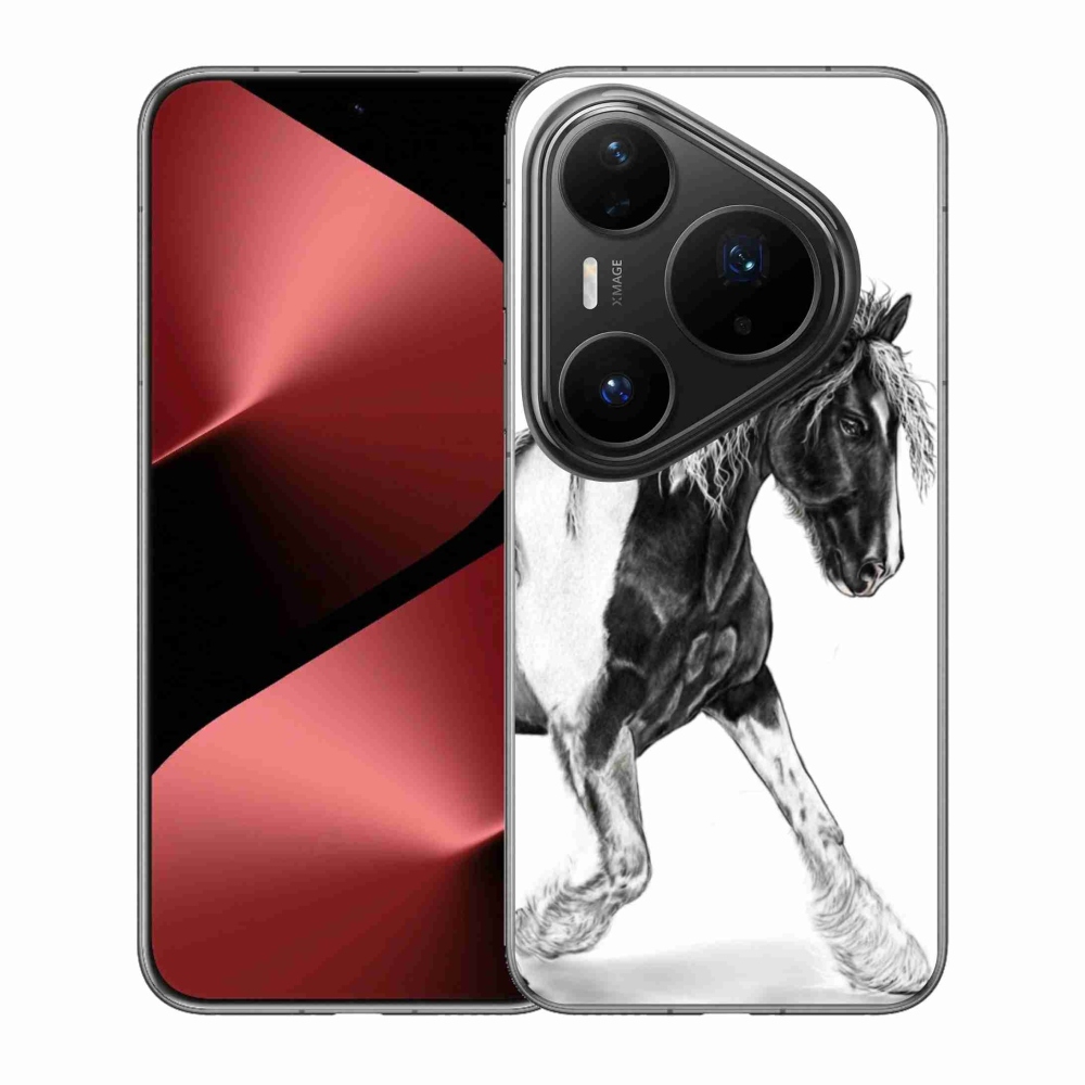 Gélový kryt mmCase na Huawei Pura 80 Pro - kôň