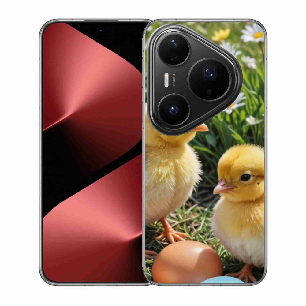 Gélový kryt mmCase na Huawei Pura 80 Pro - kuriatka