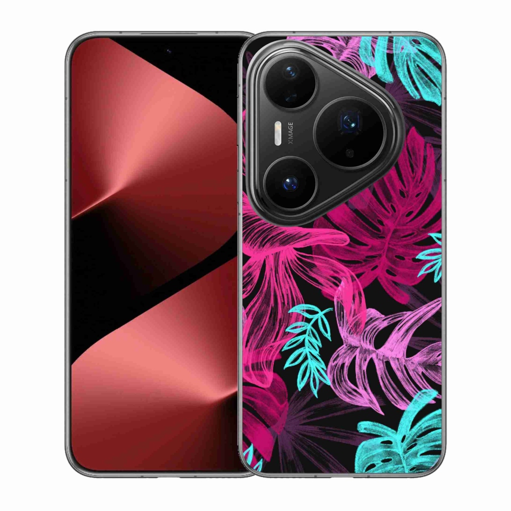 Gélový kryt mmCase na Huawei Pura 80 Pro - kvety 1