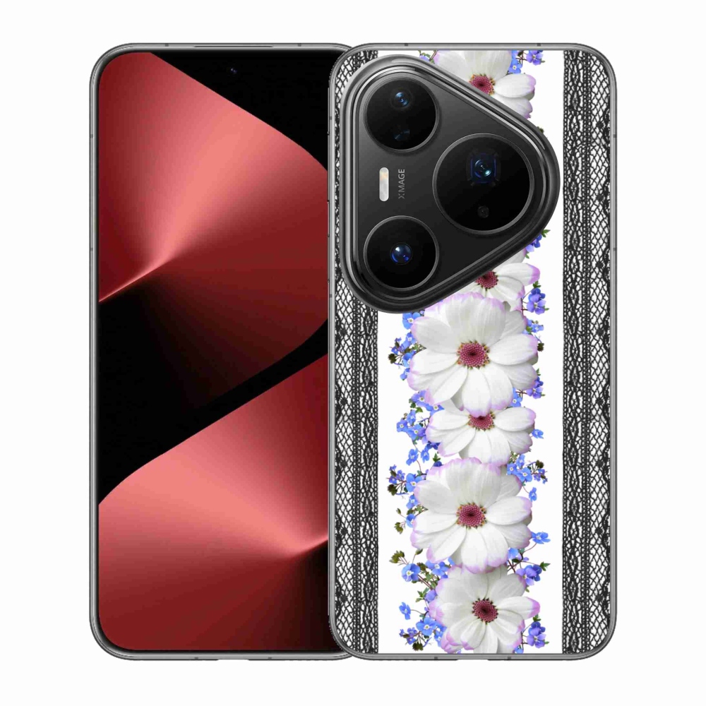 Gélový kryt mmCase na Huawei Pura 80 Pro - kvety 8