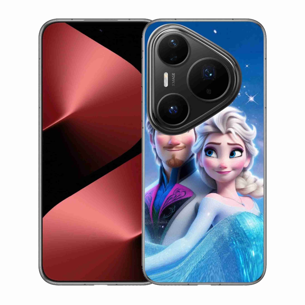 Gélový kryt mmCase na Huawei Pura 80 Pro - ľadové kráľovstvo 1
