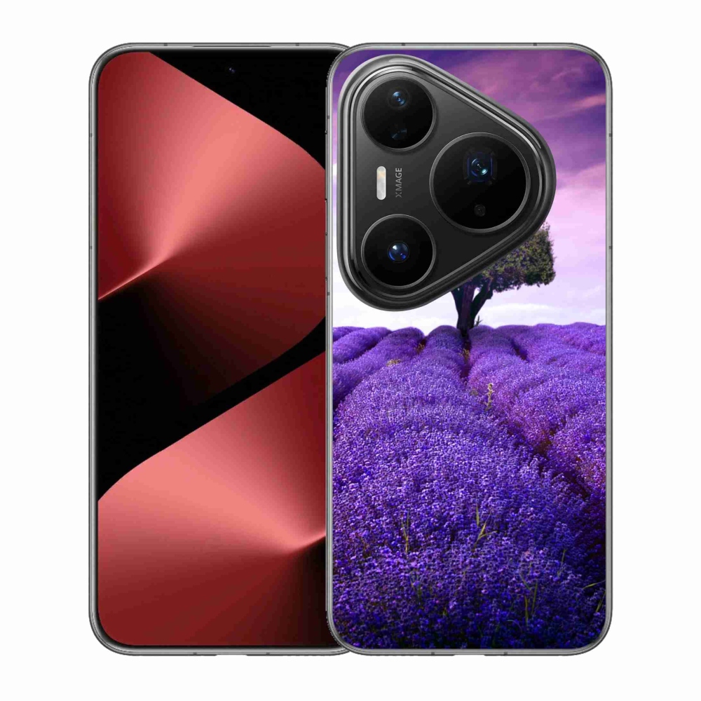 Gélový kryt mmCase na Huawei Pura 80 Pro - levanduľová lúka