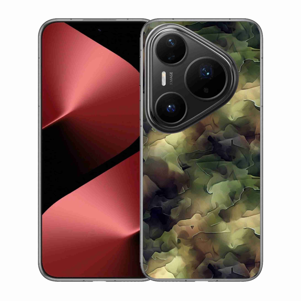 Gélový kryt mmCase na Huawei Pura 80 Pro - maskáčový vzor 10