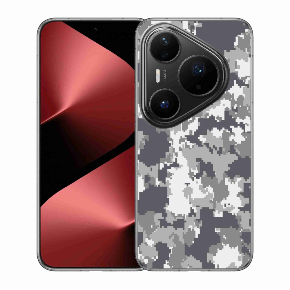 Gélový kryt mmCase na Huawei Pura 80 Pro - maskáčový vzor 2