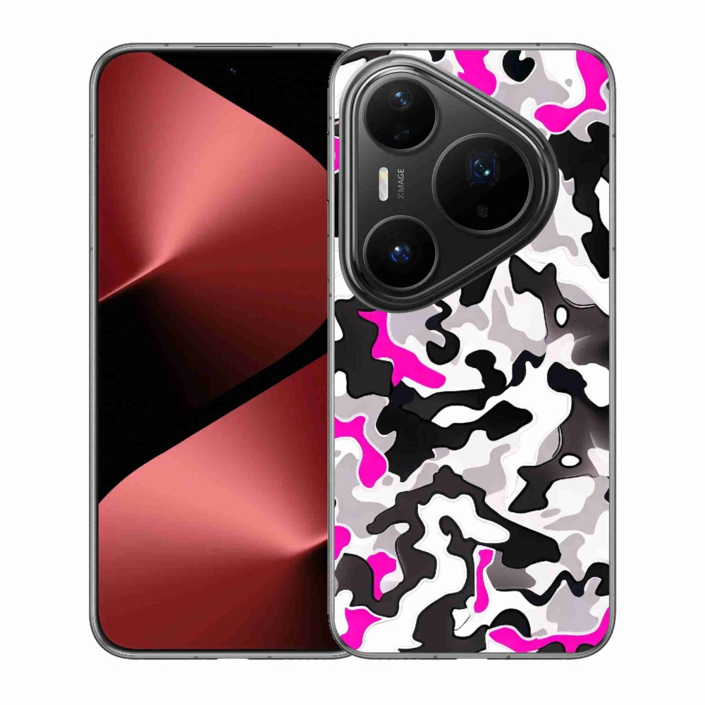 Gélový kryt mmCase na Huawei Pura 80 Pro - maskáčový vzor 5