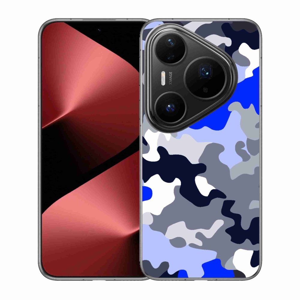 Gélový kryt mmCase na Huawei Pura 80 Pro - maskáčový vzor 8
