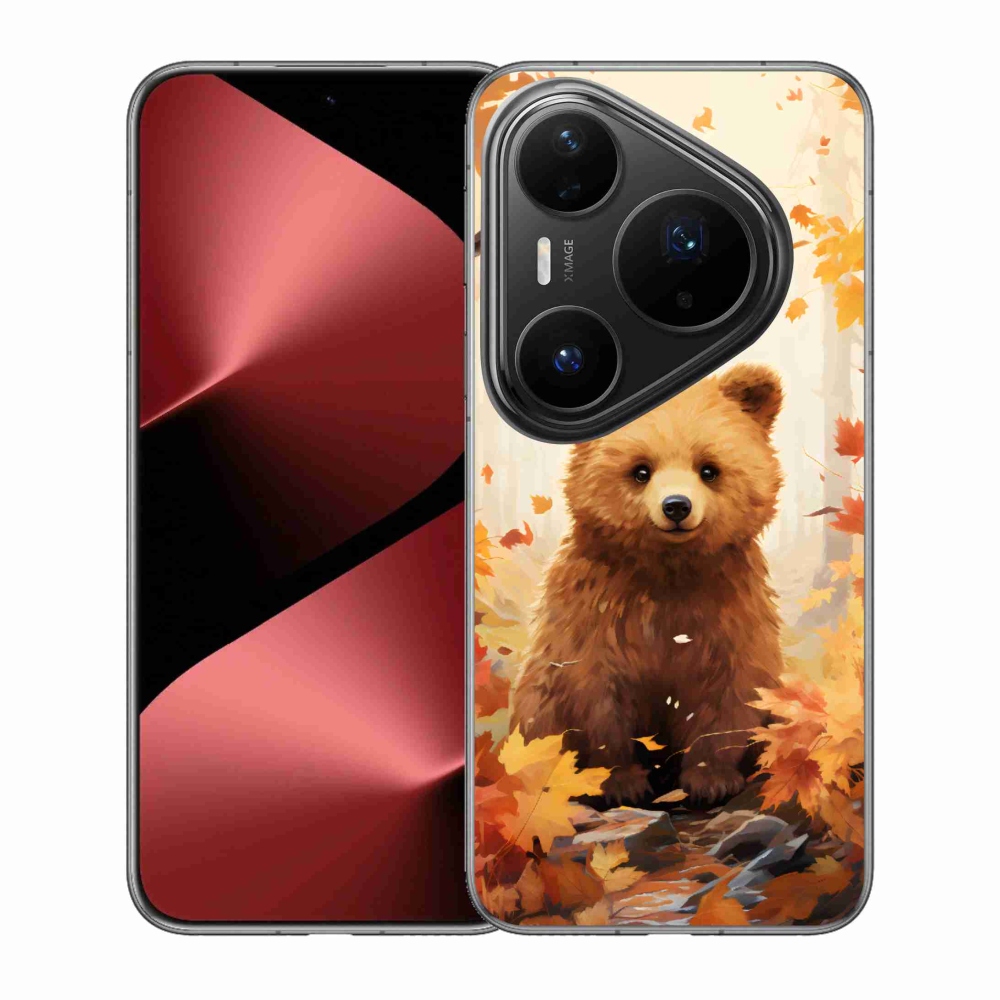 Gélový kryt mmCase na Huawei Pura 80 Pro - medveď v lese