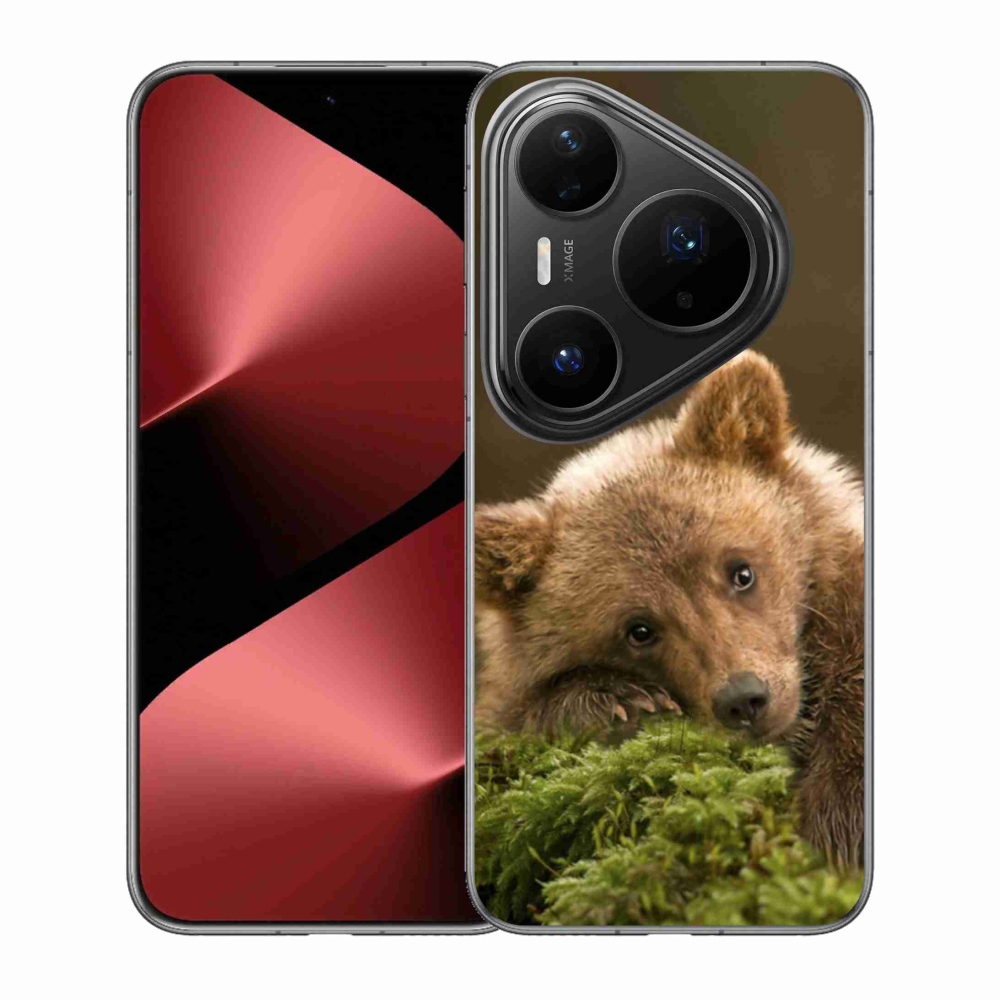 Gélový kryt mmCase na Huawei Pura 80 Pro - medveď