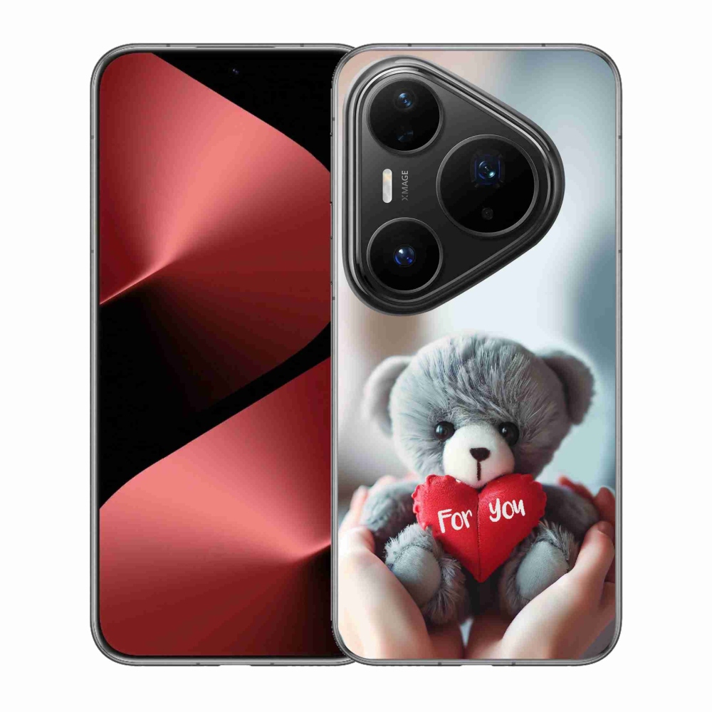 Gélový kryt mmCase na Huawei Pura 80 Pro - medvedík pre zamilovaných