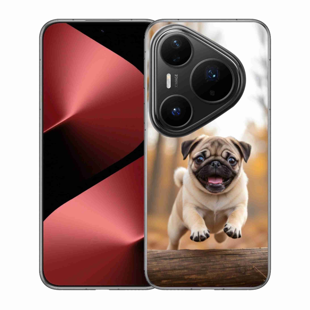 Gélový kryt mmCase na Huawei Pura 80 Pro - mops 2
