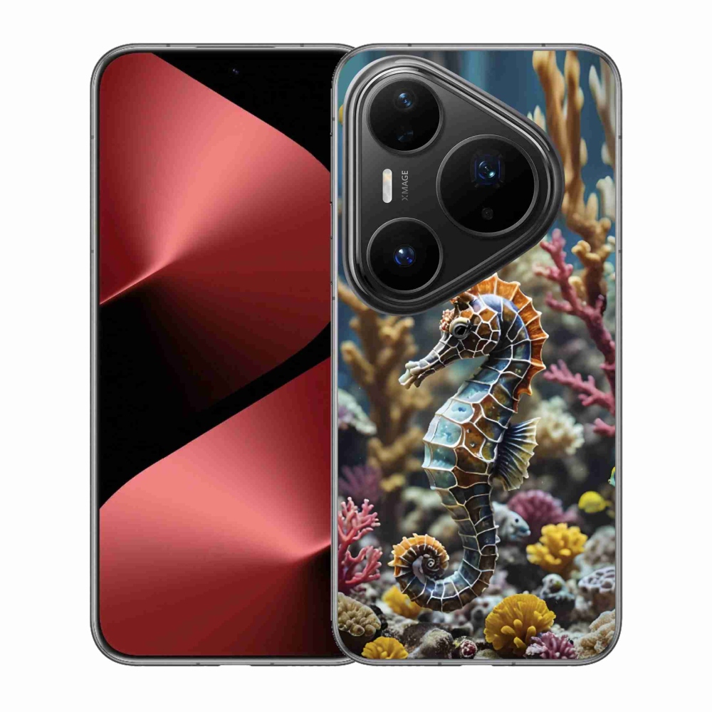 Gélový kryt mmCase na Huawei Pura 80 Pro - morský koník 2