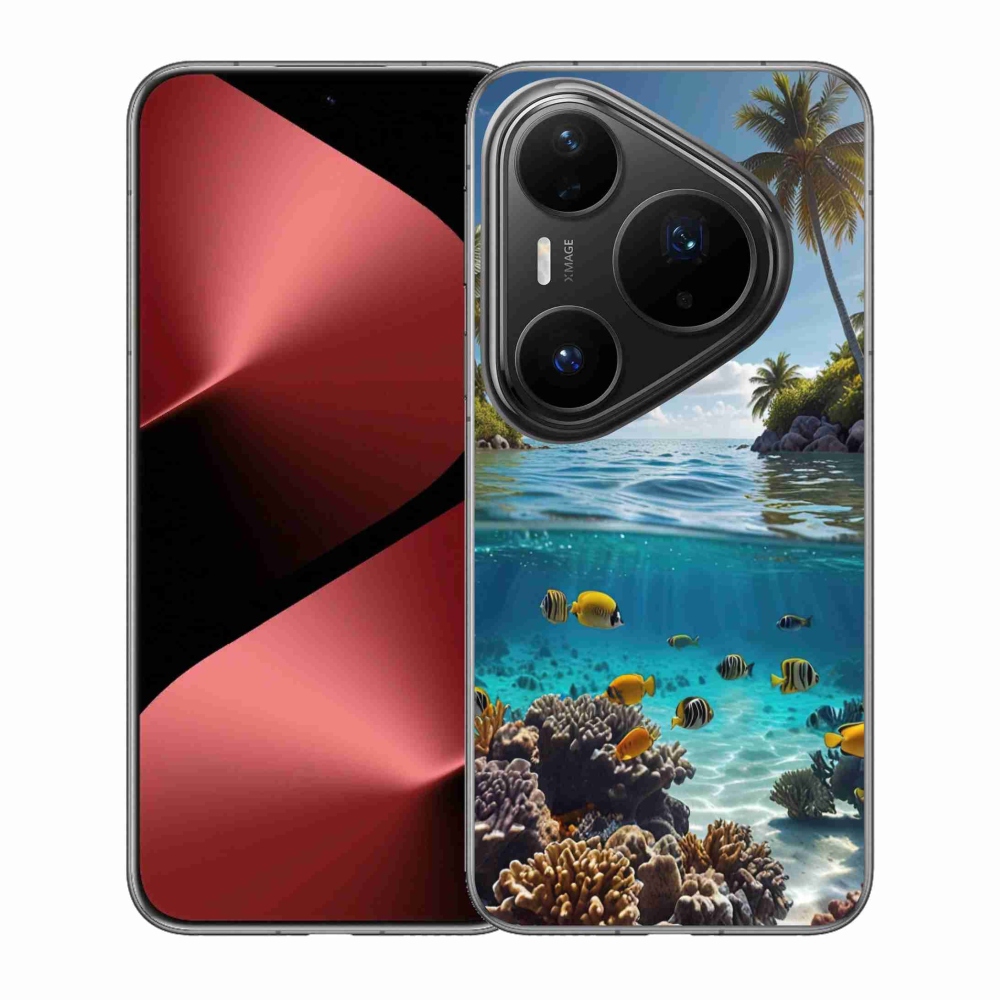 Gélový kryt mmCase na Huawei Pura 80 Pro - morský svet 4