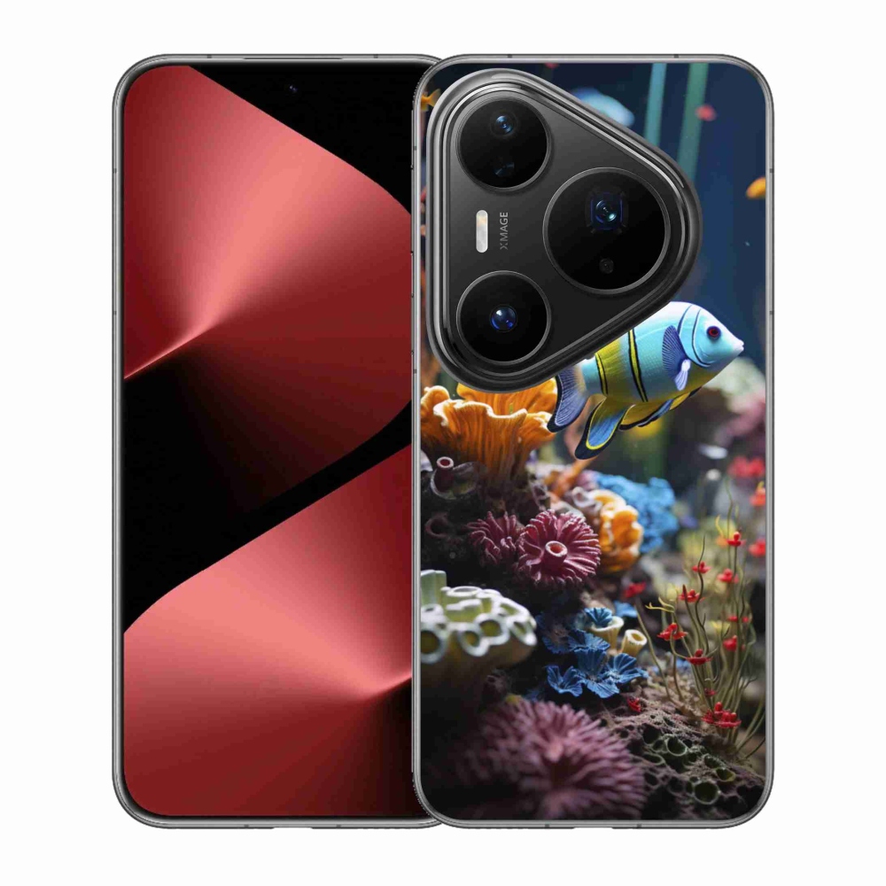 Gélový kryt mmCase na Huawei Pura 80 Pro - morský svet 5