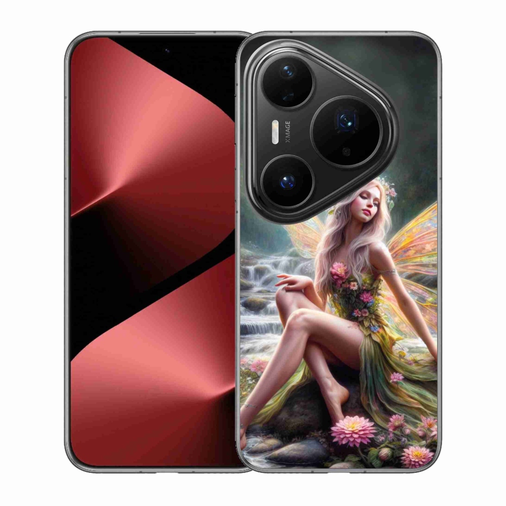 Gélový kryt mmCase na Huawei Pura 80 Pro - motýlia žena 1