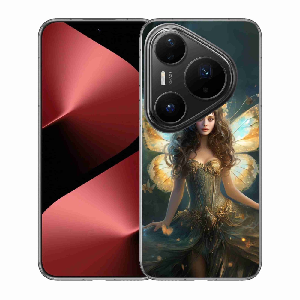 Gélový kryt mmCase na Huawei Pura 80 Pro - motýlia žena