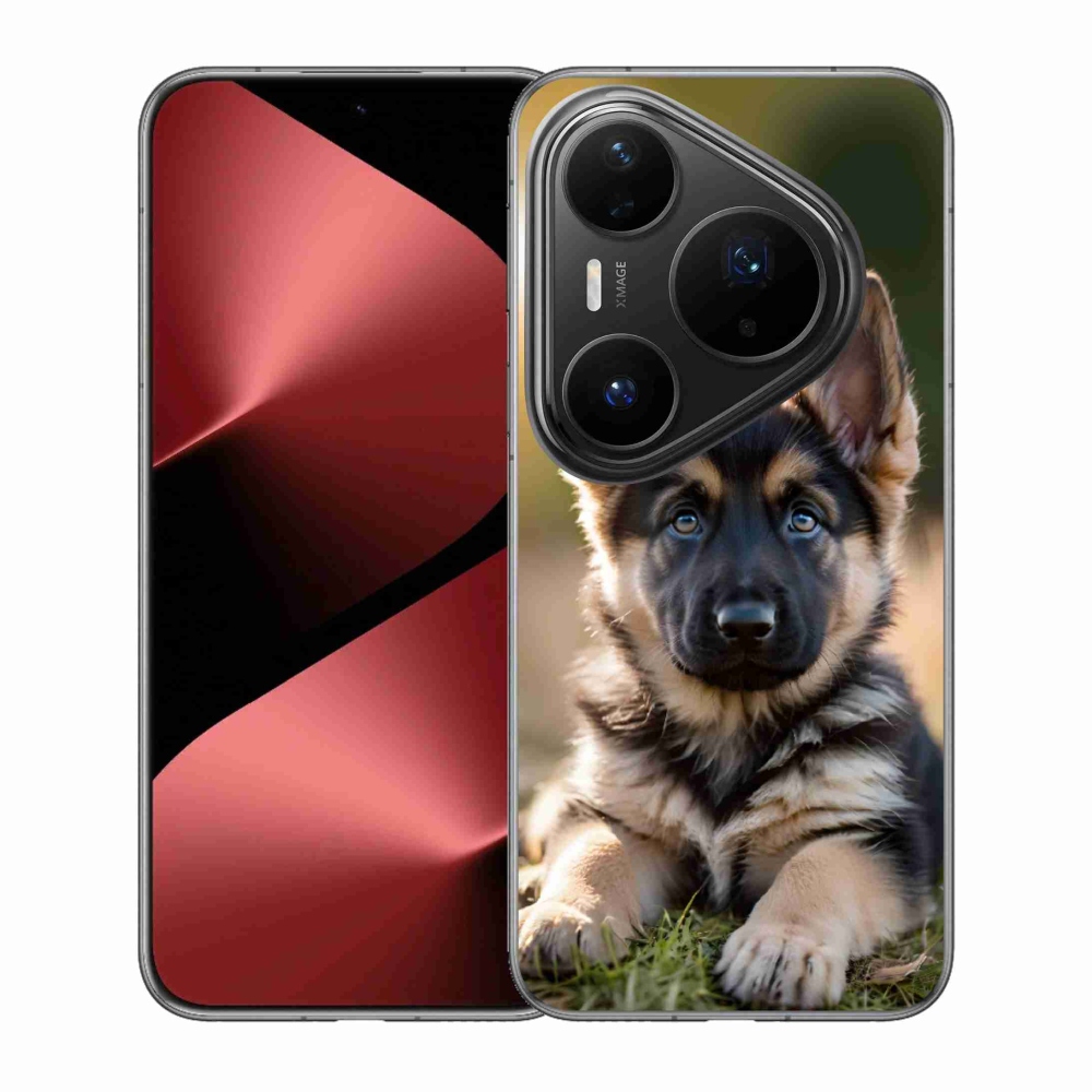 Gélový kryt mmCase na Huawei Pura 80 Pro - nemecký ovčiak v prírode