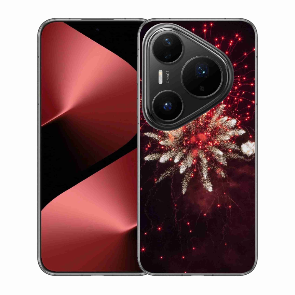 Gélový kryt mmCase na Huawei Pura 80 Pro - ohňostroj