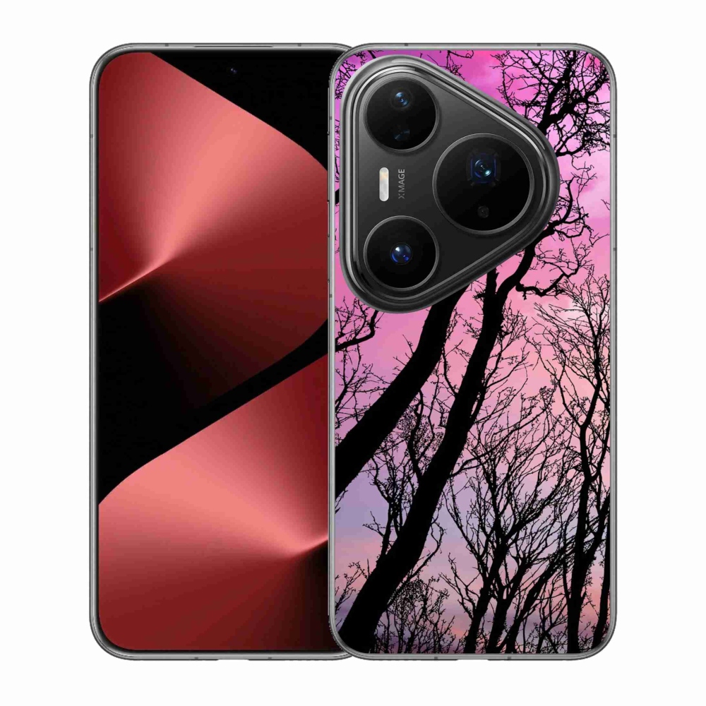 Gélový kryt mmCase na Huawei Pura 80 Pro - spadané stromy