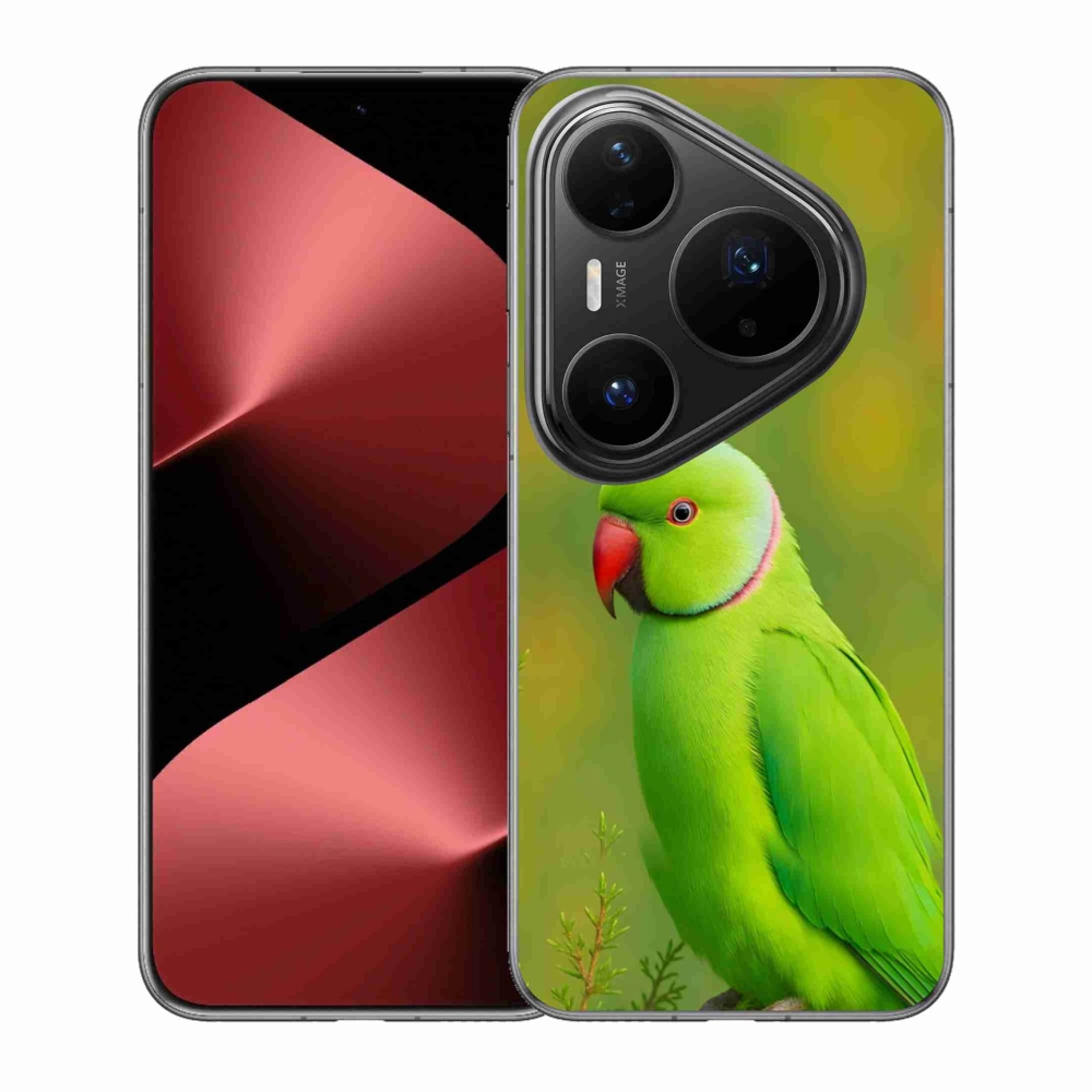 Gélový kryt mmCase na Huawei Pura 80 Pro - papagáj Alexandr 2