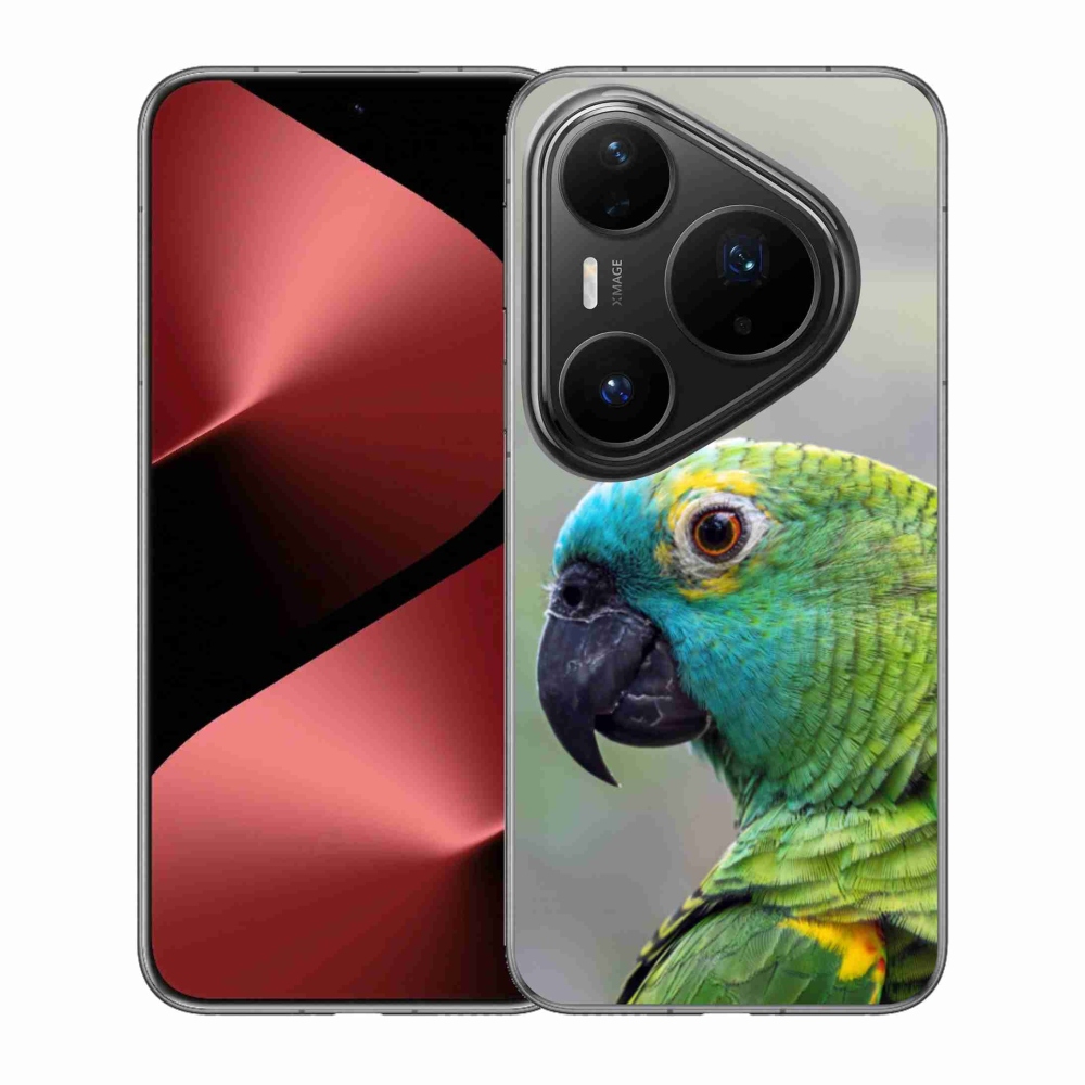 Gélový kryt mmCase na Huawei Pura 80 Pro - papagáj amazoňan
