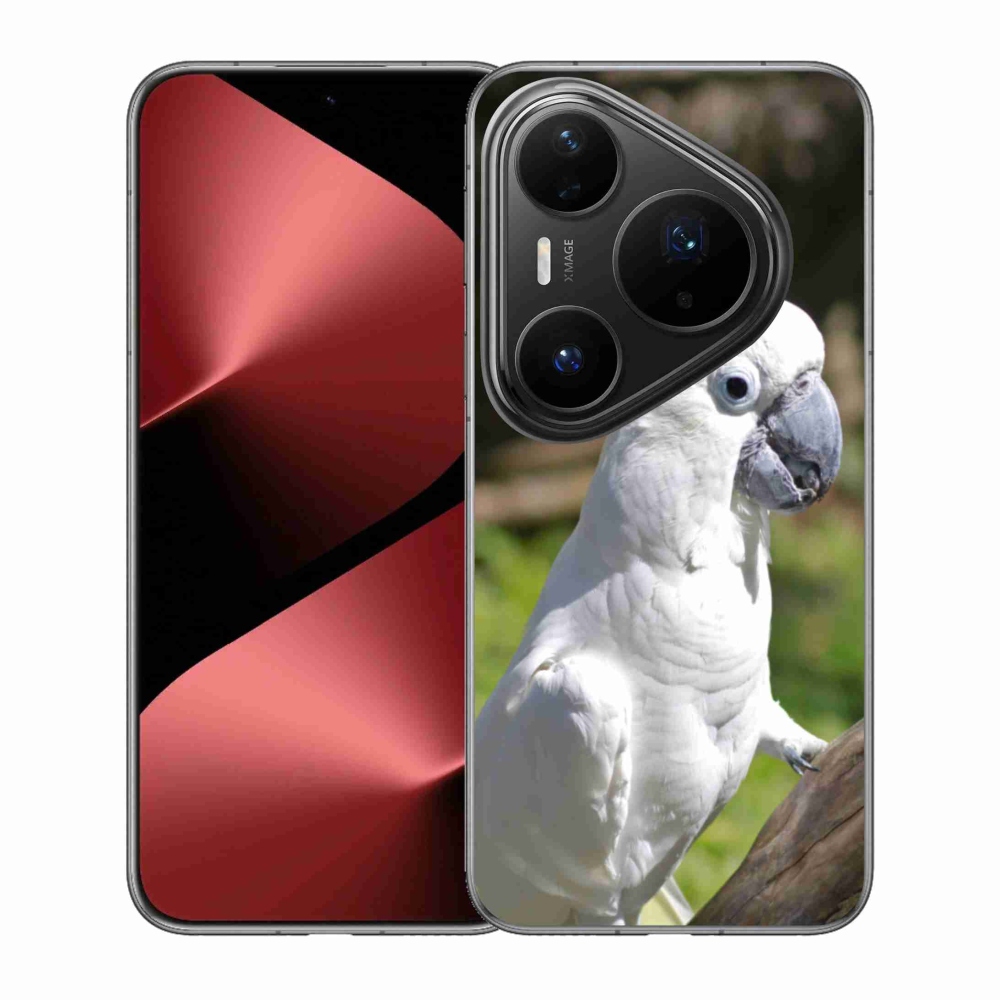 Gélový kryt mmCase na Huawei Pura 80 Pro - papagáj kakadu 2