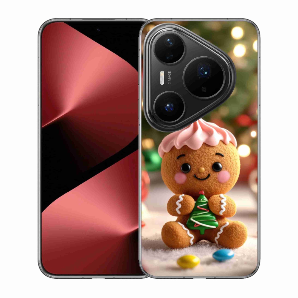 Gélový kryt mmCase na Huawei Pura 80 Pro - perníček