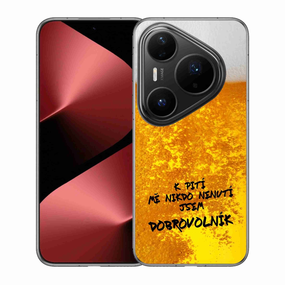 Gélový kryt mmCase na Huawei Pura 80 Pro - pivný motív 4