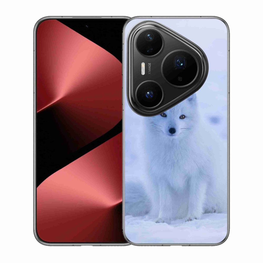 Gélový kryt mmCase na Huawei Pura 80 Pro - polárna líška