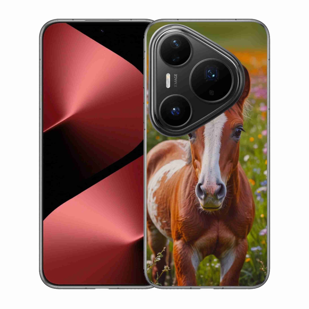 Gélový kryt mmCase na Huawei Pura 80 Pro - roztomilé žriebä