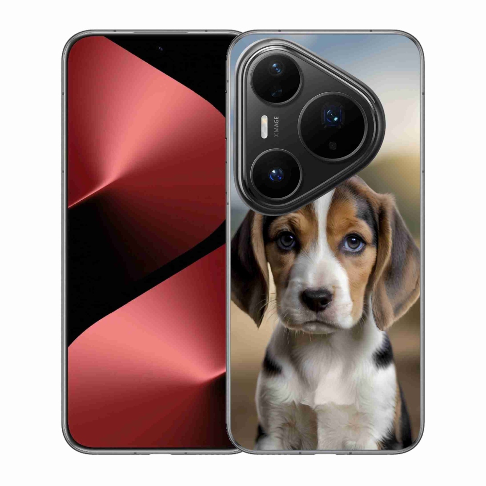 Gélový kryt mmCase na Huawei Pura 80 Pro - roztomilý bígl