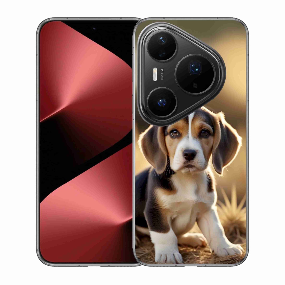 Gélový kryt mmCase na Huawei Pura 80 Pro - roztomilý bígl