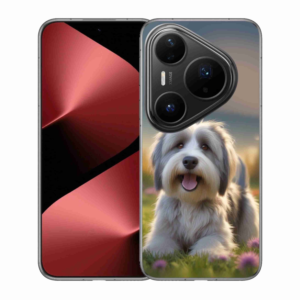 Gélový kryt mmCase na Huawei Pura 80 Pro - roztomilý havanský psík