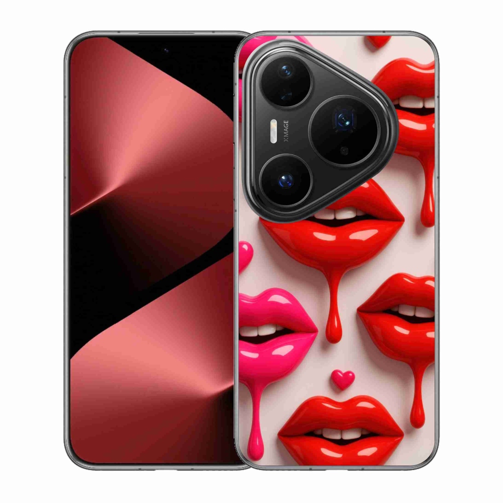 Gélový kryt mmCase na Huawei Pura 80 Pro - pery 2
