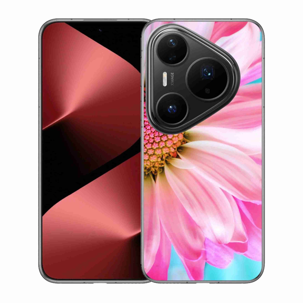 Gélový kryt mmCase na Huawei Pura 80 Pro - ružový kvet