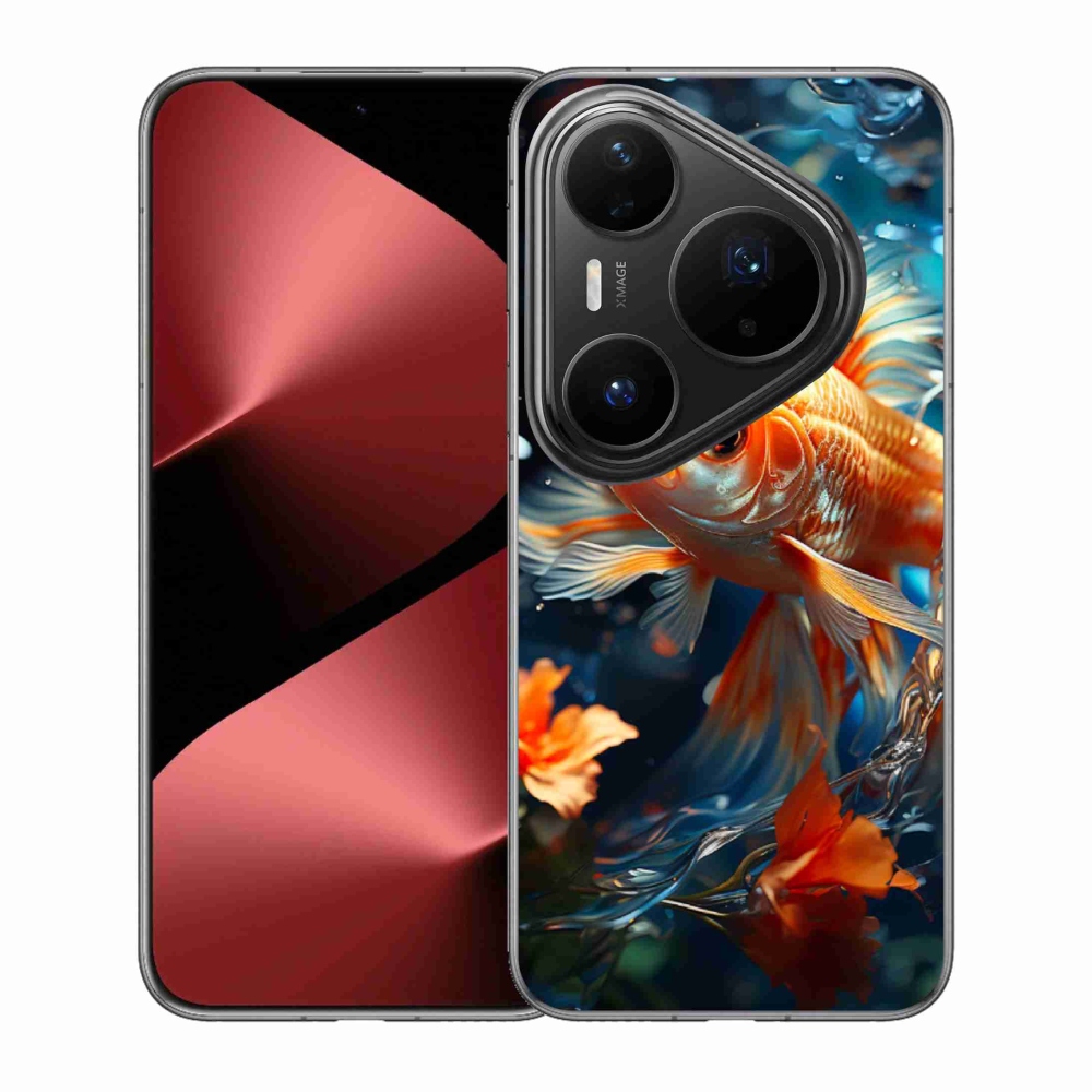 Gélový kryt mmCase na Huawei Pura 80 Pro - rybka