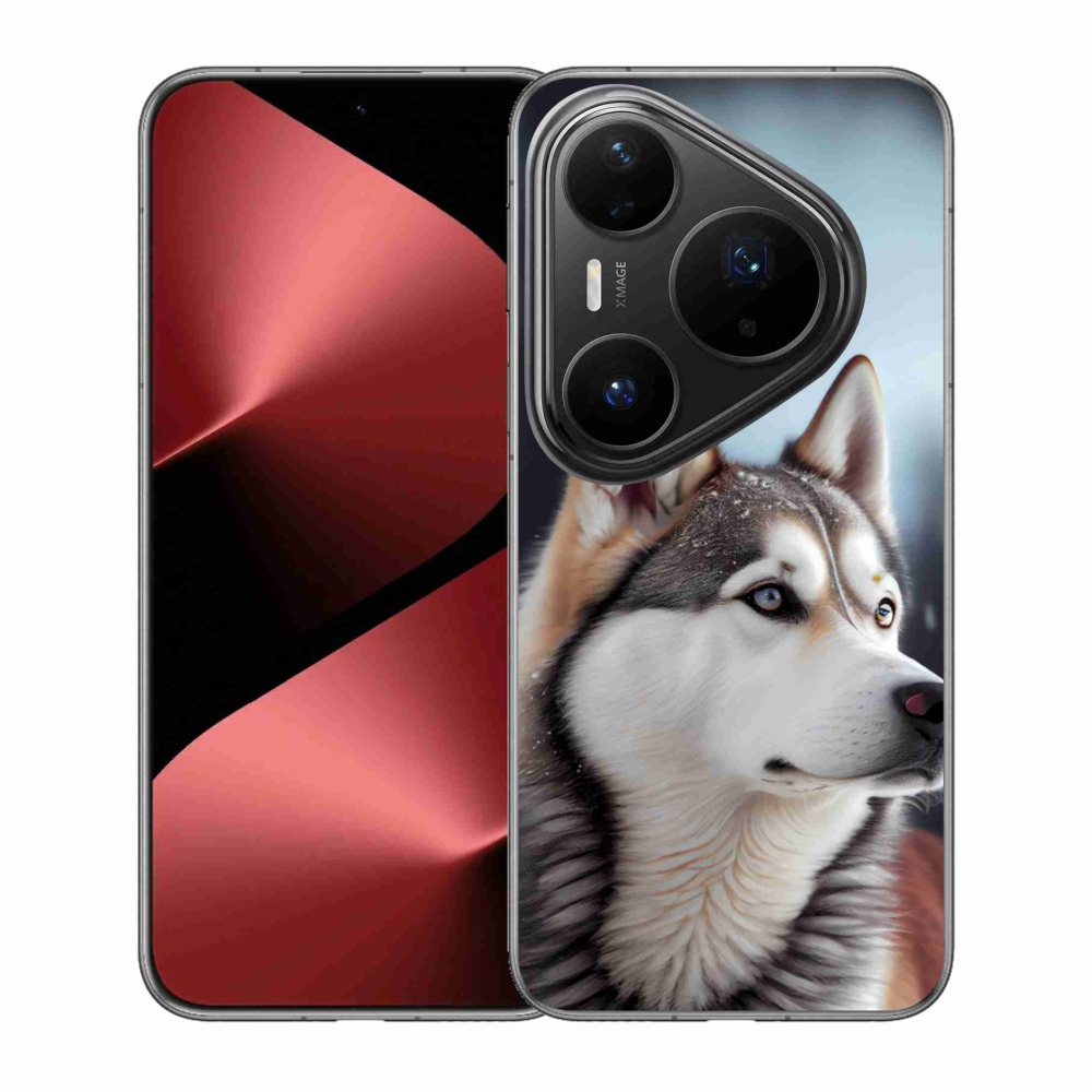 Gélový kryt mmCase na Huawei Pura 80 Pro - sibírsky husky