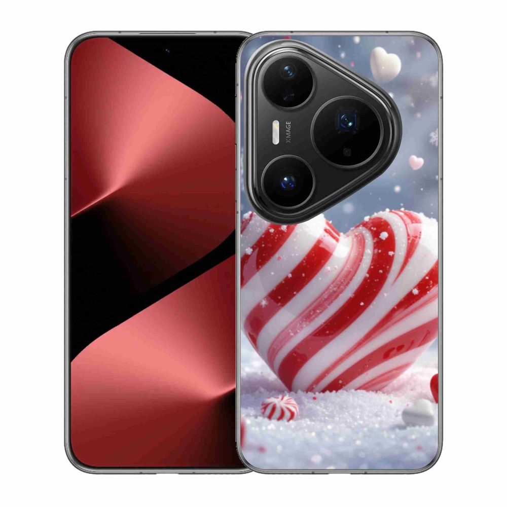 Gélový kryt mmCase na Huawei Pura 80 Pro - sladké srdce