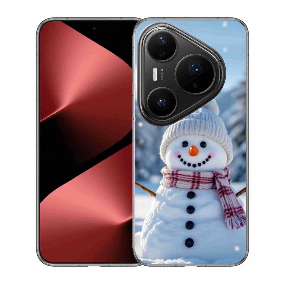 Gélový kryt mmCase na Huawei Pura 80 Pro - snehuliak 3