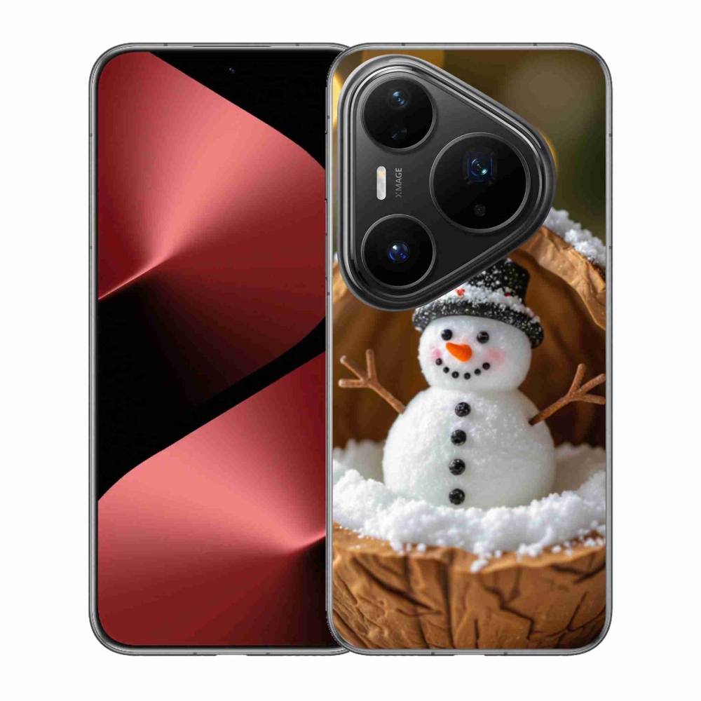 Gélový kryt mmCase na Huawei Pura 80 Pro - snehuliak 4