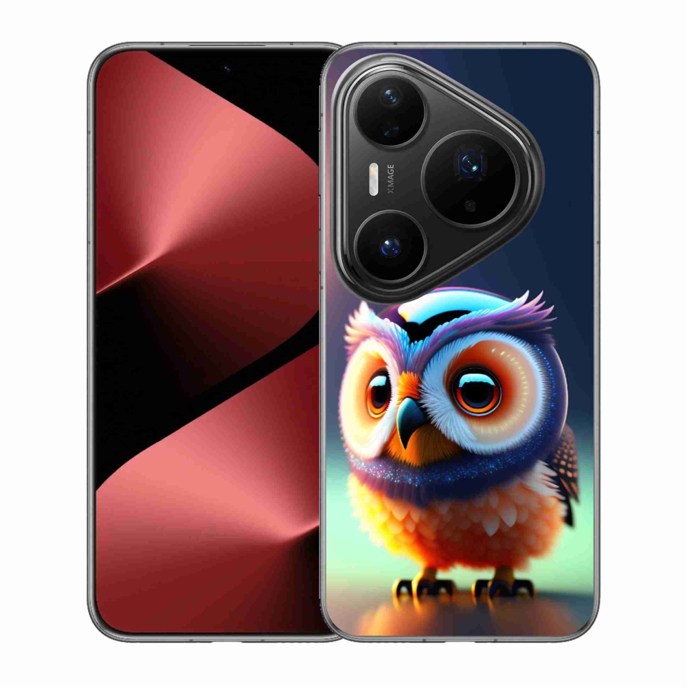 Gélový kryt mmCase na Huawei Pura 80 Pro - malá sova