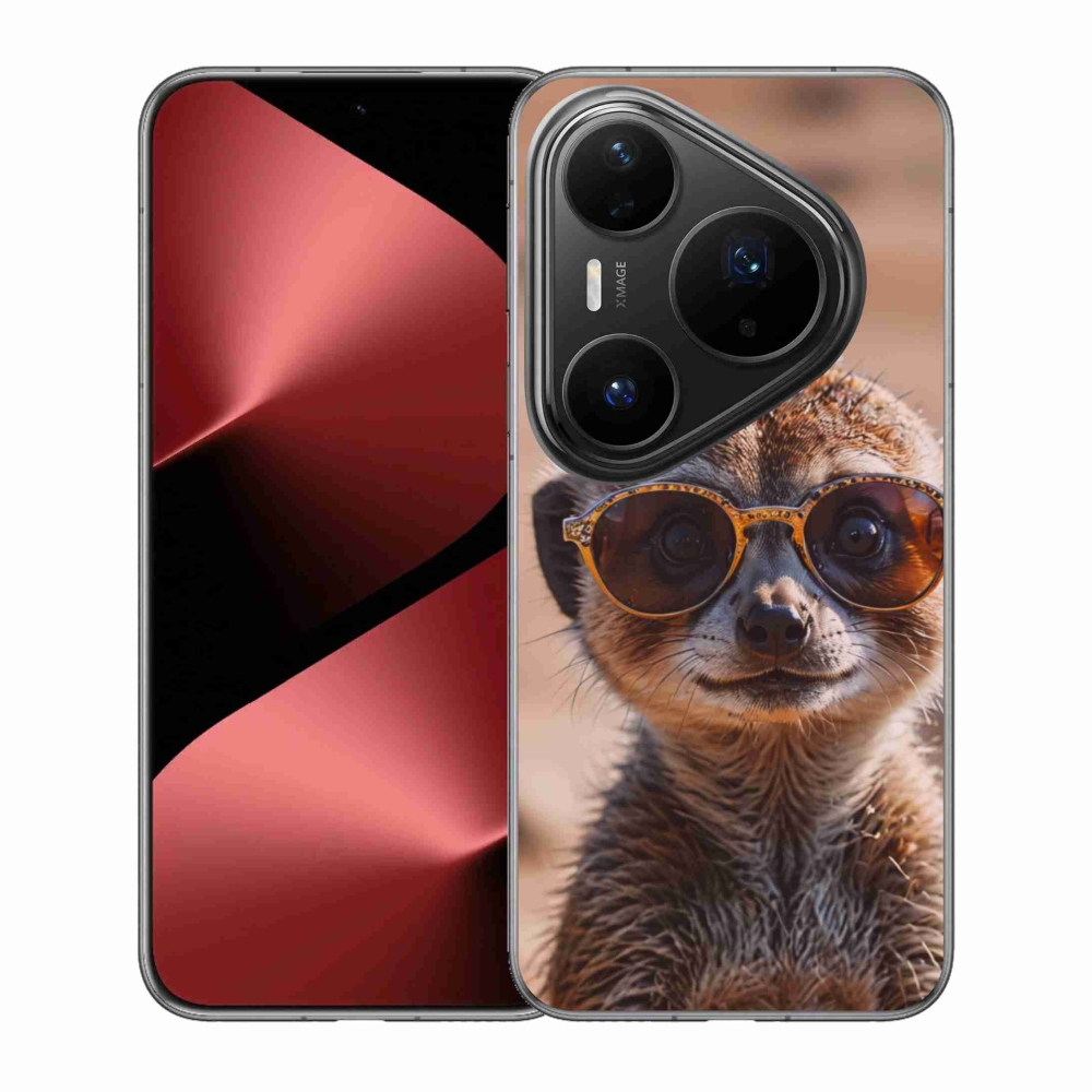 Gélový kryt mmCase na Huawei Pura 80 Pro - štýlové surikata